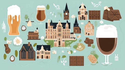 Belgian Beers, Chocolates and Architecture