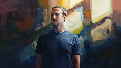 Innovative Mark Zuckerberg Portrait