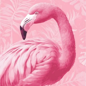 Pink Flamingo Serenity