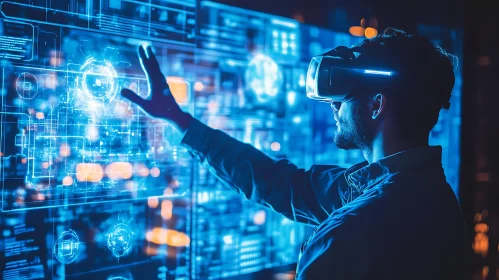 Virtual Reality Interface Interaction