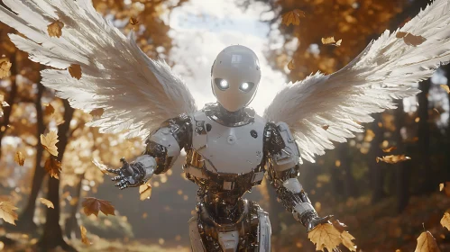 Mechanical Angel in the Fall