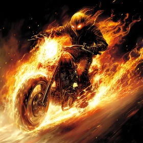 Burning Rider: Motorcycle of Fire