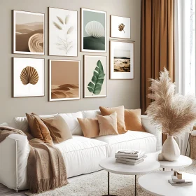 Botanical Art in Modern Living Space