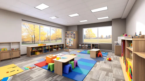 Colorful Learning Space for Children