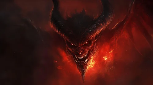 Abyssal Demon: A Fiery Descent into Darkness