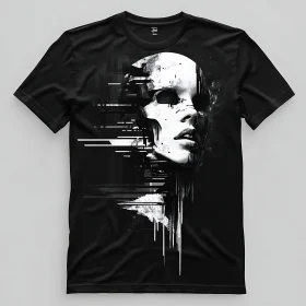 Abstract Skull Tee - Modern Apparel