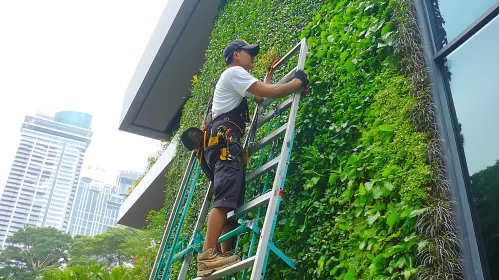 Vertical Garden Care in the City