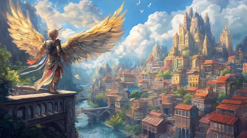Winged Guardian of the City