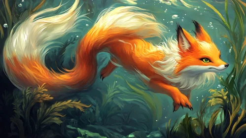 Fantastic Fox Aquatic Creature