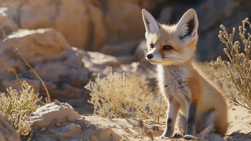 Desert Fox Portrait