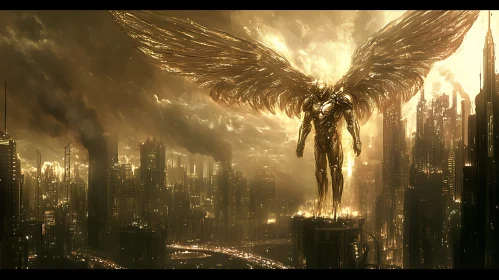 Winged Guardian of the City