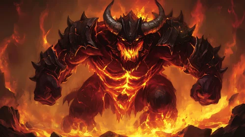 Fiery Demon of the Underworld