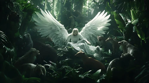 Guardian Angel of the Green Woods