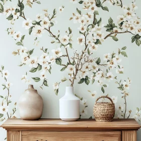 Floral Still Life with Vases