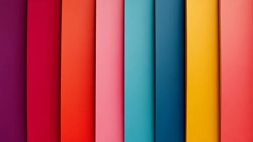 Abstract Vertical Color Palette Background