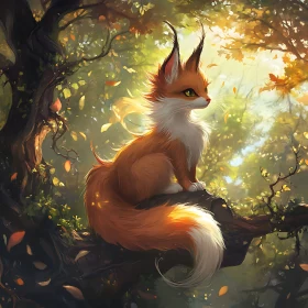 Fox in the Woods