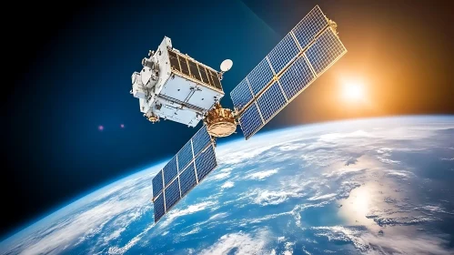 Space Satellite View of Earth