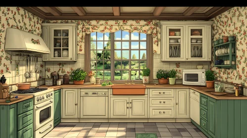 Cozy Kitchen Interior Design