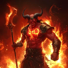 Demon in Fire: A Portrait of Darkness