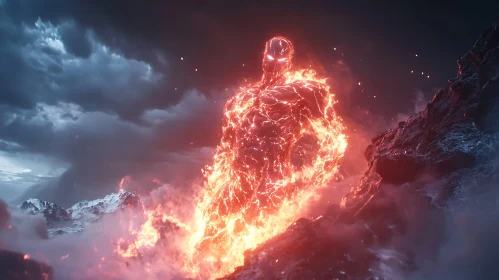 Lava Giant: A Creature of Fire