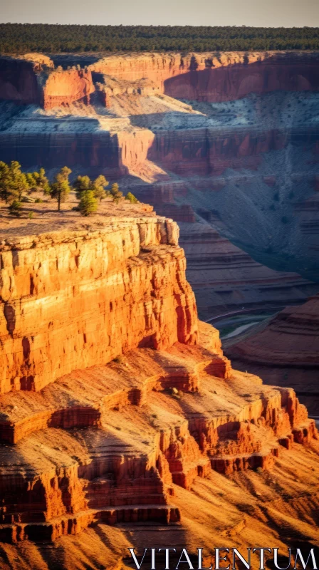 Sunset Scenery in the Grand Canyon: A Breathtaking Natural Wonder AI Image