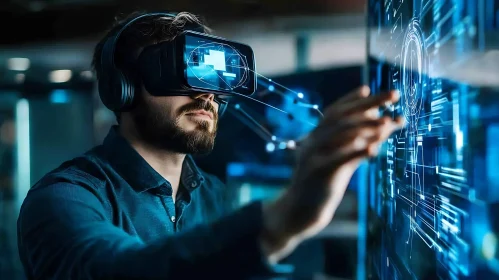 Immersive VR Technology Interface