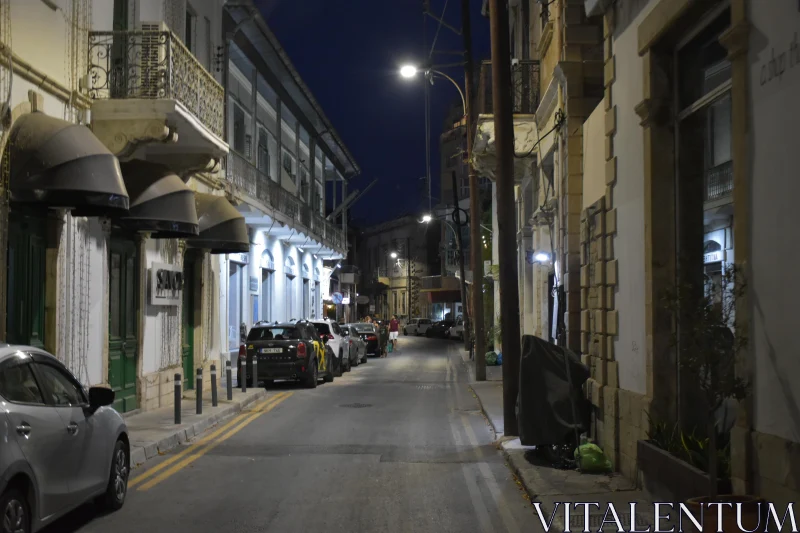 PHOTO Evening Street View in Limassol