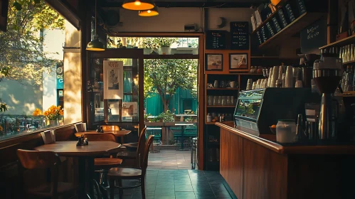 Inviting Coffee Shop Interior