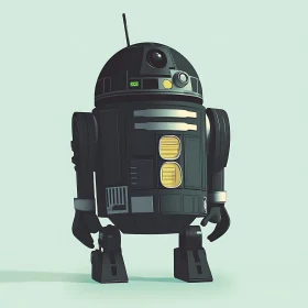 Monochrome Robot Design