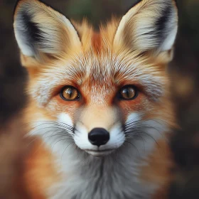 Charming Fox Face: An Animal Portrait