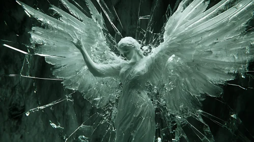 Fragile Angel: A Glass Sculpture