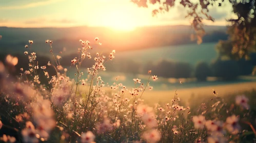 Golden Hour Meadow