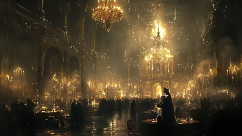 Opulent Ballroom Scene