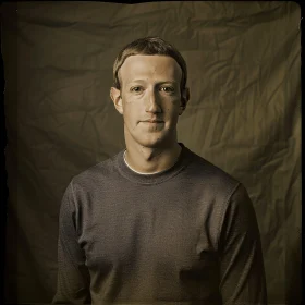 Portrait of Mark Zuckerberg