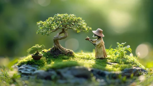 Bonsai Serenity: A Miniature World