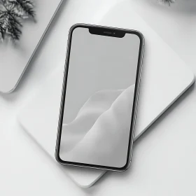 Minimalist Phone Display Mockup