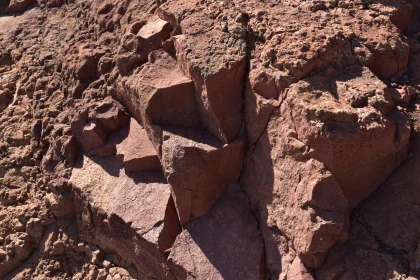 Intricate Earthy Textures of Rocks