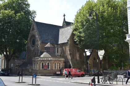 Charming Urban Church View