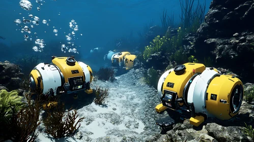 Submerged Robotic Explorers