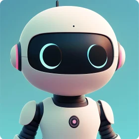 Cute Robot Character Design