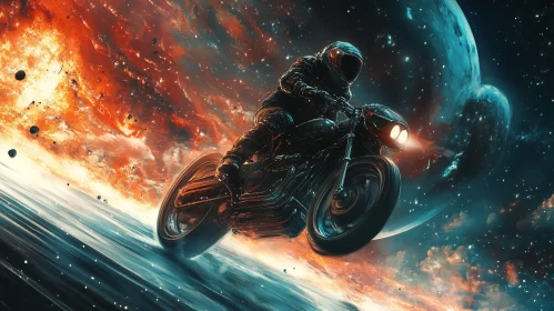 Space Biker: A Journey Among the Stars