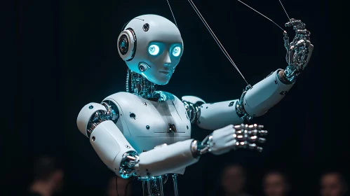 Futuristic Robot String Manipulation