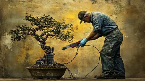 Cybernetic Bonsai: The Gardener's Touch