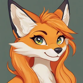 Animated Fox Character Design