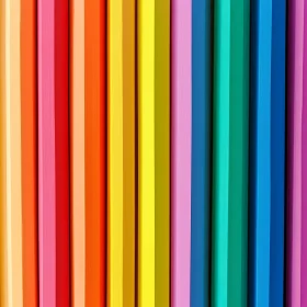 Colorful Vertical Stripes Composition