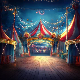 Nostalgic Circus Fairground Carnival