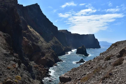 Coastal Cliffs and Ocean View