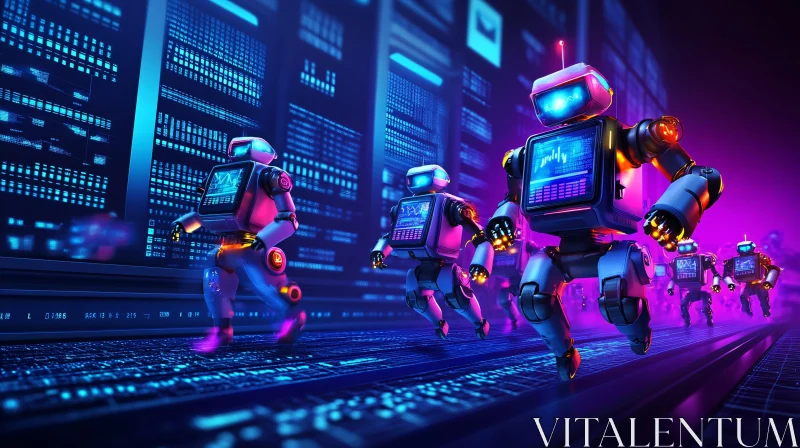 Neon Server Bots: Automation Art
