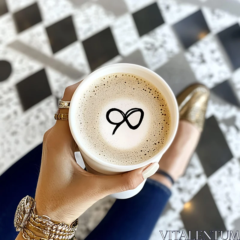 Morning Coffee with Infinity Symbol