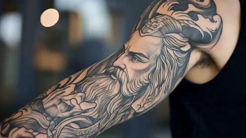 Intricate Arm Tattoo Art